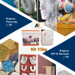 A1 Σύστημα Ακρυλικής Οικολογικής Ρητίνης AcrylicOne (Kit 15 kg)