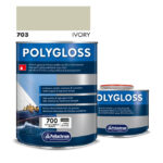 Polygloss 793/703 I.White A+B (750ml) Χρώμα Πολυουρεθάνης Ivory Μπεζ
