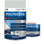 Polygloss 781/710 L.Grey A+B (750ml) Χρώμα Πολυουρεθάνης ανοιχτό γκρι