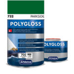 Polygloss 732 Parkside Green A+B (750ml) Χρώμα Πολυουρεθάνης Πράσινο