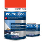 Polygloss 741 Coast Yard A+B (750ml) Χρώμα Πολυουρεθάνης Πορτοκαλί