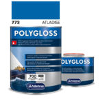 Polygloss 773 Atlandise A+B (750ml) Χρώμα Πολυουρεθάνης Ανοιχτό Μπλε