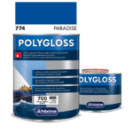 Polygloss 774 P.Blue A+B (750ml) Χρώμα Πολυουρεθάνης Μπλε