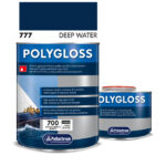 Polygloss 777 Deep WaterEEP A+B (750ml) Χρώμα Πολυουρεθάνης Σκούρο Μπλε