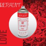 REPAINT Ελαστικό Χρώμα Βαφής Φουσκωτών Κόκκινο Spray 400ml
