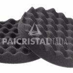 Pai Boat Σφουγγάρι Γυαλίσματος Μαύρο ΤΕ05 Μαλακό Κυματιστό 150x30