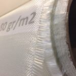 Υαλοΰφασμα Roving Fabric Cloth 80g/m2 Plain Φάρδος 1m