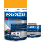 POLYGLOSS 722 NECTARINE A+B (750ml) Χρώμα Πολυουρεθάνης Nectarine Νεκταρίνι